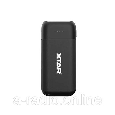 Зарядное устройство + Powerbank XTAR PB2C, Черный PB2C Black фото