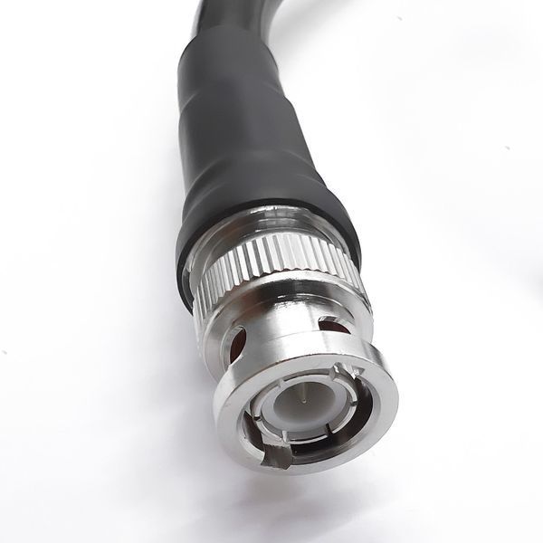 Пигтейл BNC-Male - SMA-Male ВЧ кабель переходник LMR400 1 м BNC-M-SMA-M-LMR400-1 фото
