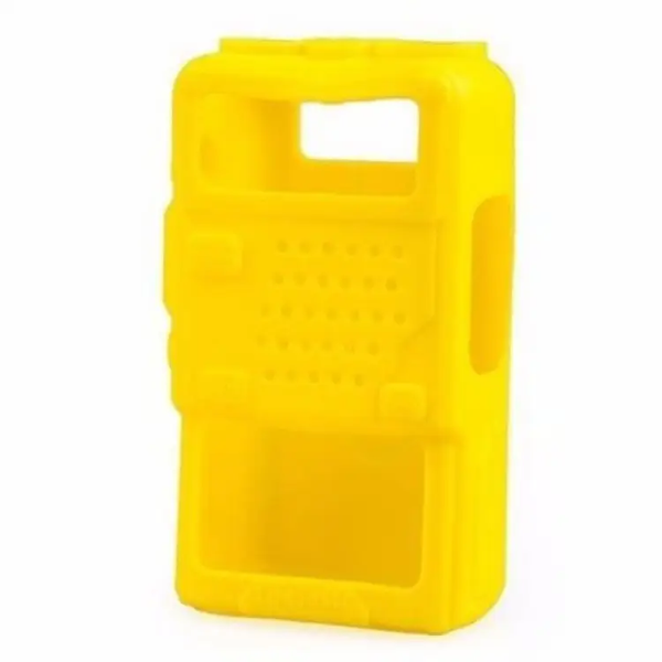 Силиконовый чехол для рации Baofeng UV-5R Желтый uv-5r-case-yellow фото