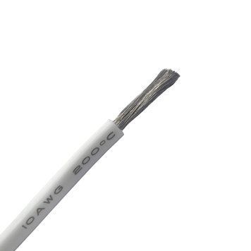 Провід монтажний 10AWG супергнучкий силіконовий (білий)