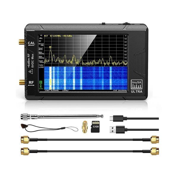 Аналізатор спектру TinySA Ultra+ ZS406, 4", 6GHz TinySA-ULTRA+ZS406 фото