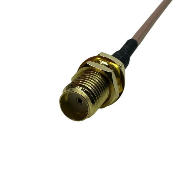 Пігтейл SMA-Female - MCX-Male - 90 ВЧ кабель перехідник RG316 довжина 0.2м SMA-Female-MCX-Male-90-RG316-0.2 фото