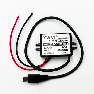 Перетворювач (Конвертер) XW-1224-5-MINI-USB XW-1224-5-MINI-USB фото
