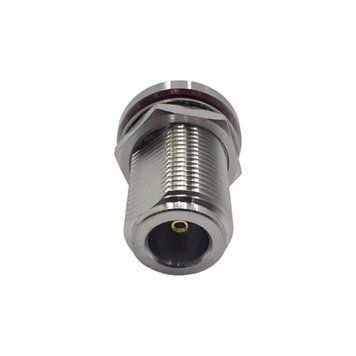 Переходник N-Type-Female - SMA-Female-BH (коннектор мама - мама) N-Type-F-SMA-F-BH фото